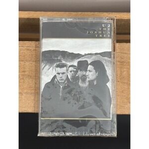 U2 The Joshua Tree Cassette Tape 1987 Island Records CRC Sealed 90581-4 Rock